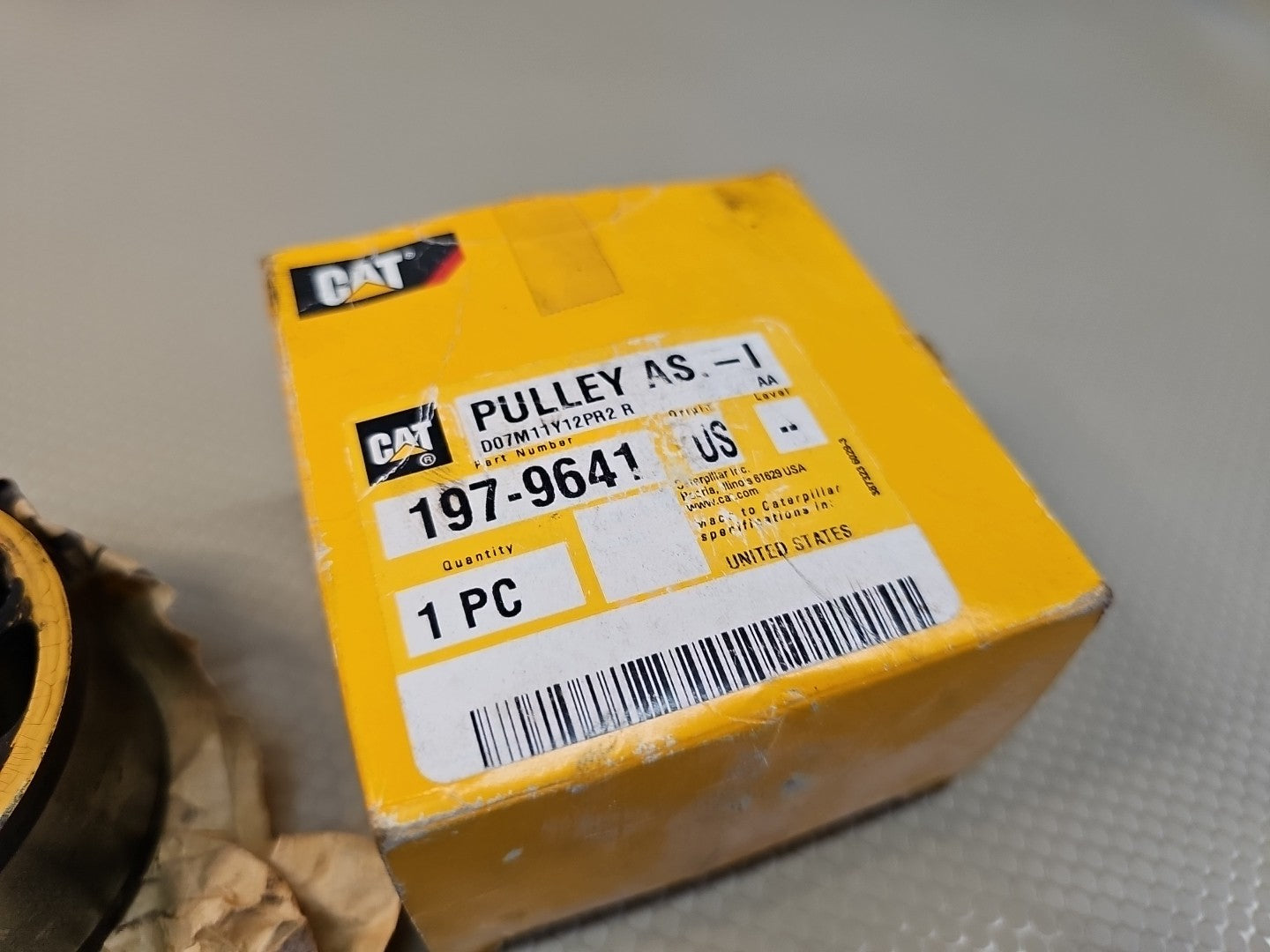 Genuine OEM Cat Pulley Assembly Idler 197-9641 Caterpillar
