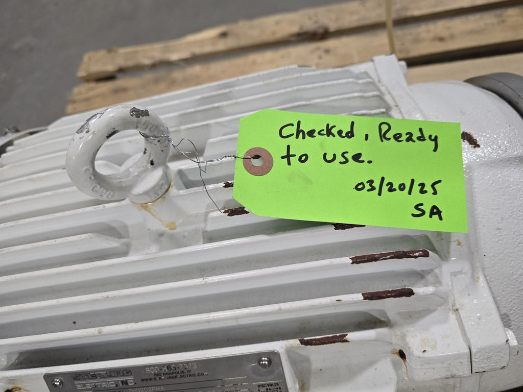 Alfa Laval LKH-40 Sanitary Centrifugal Pump Wet End w/ 20 HP Sterling Motor 256T