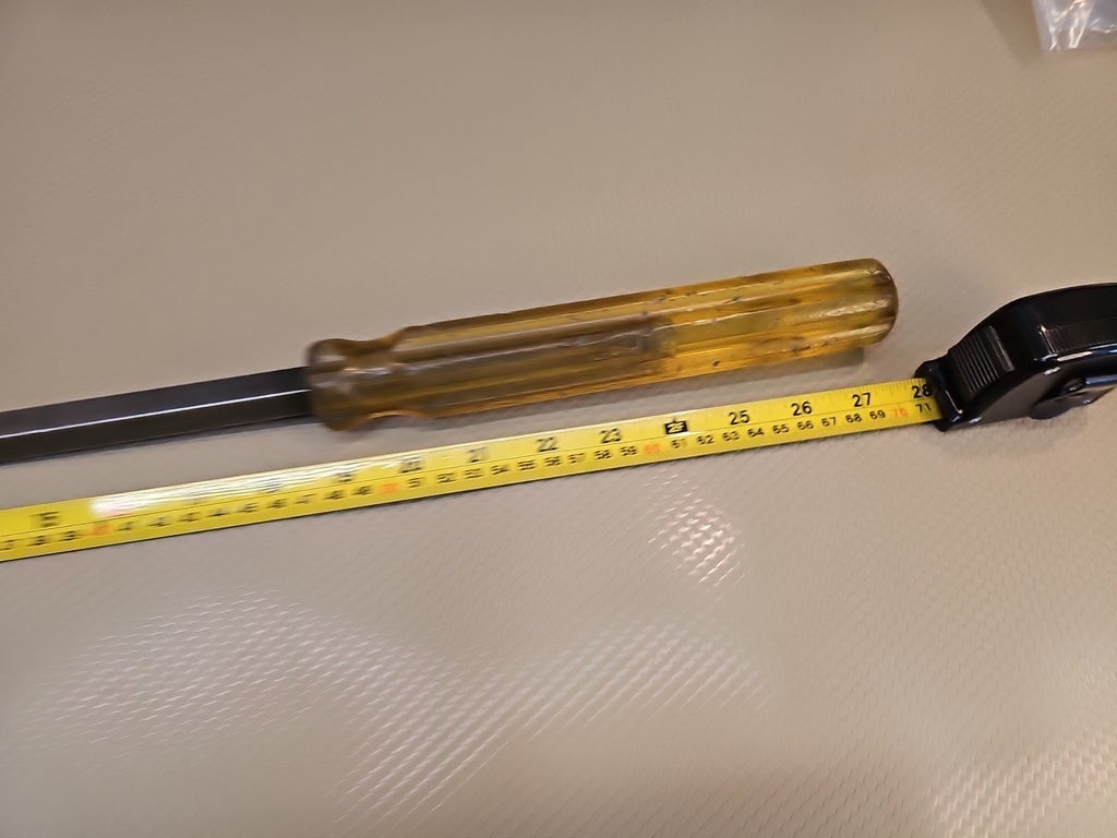 Vintage MAC Tools 23" 27" Inch Long 5/8 Slotted Screwdriver PL18 Made in USA PRY