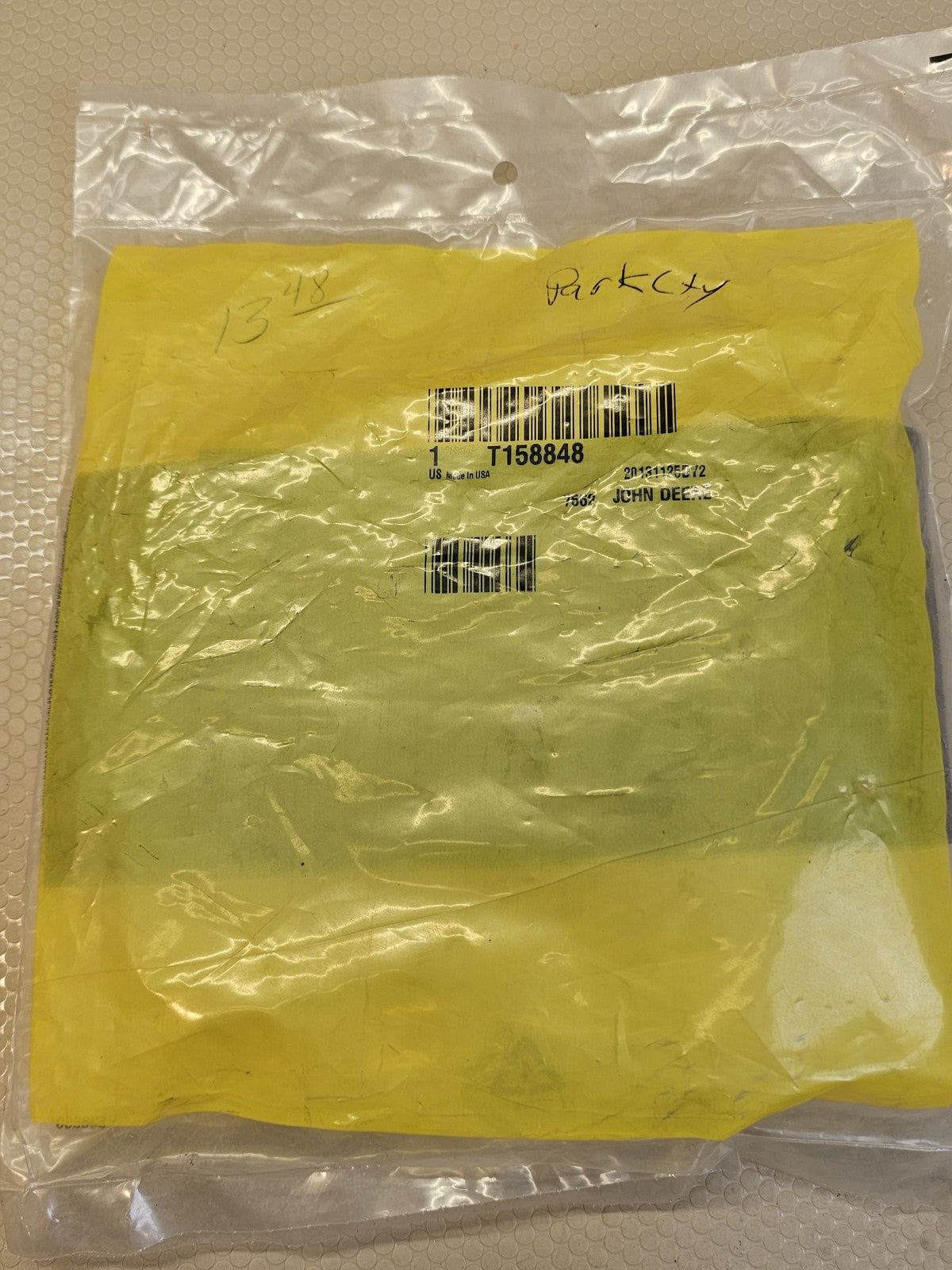 John Deere OEM T158848 Cab Recirculation Air Filter OEM New