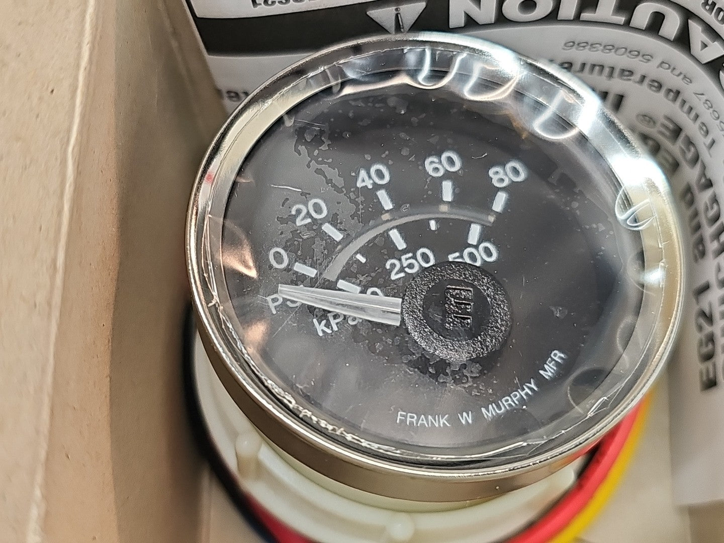 Murphy EG21P-80-24 Electric Pressure Gauge  05702382 0-80PSI 24VDC NEW
