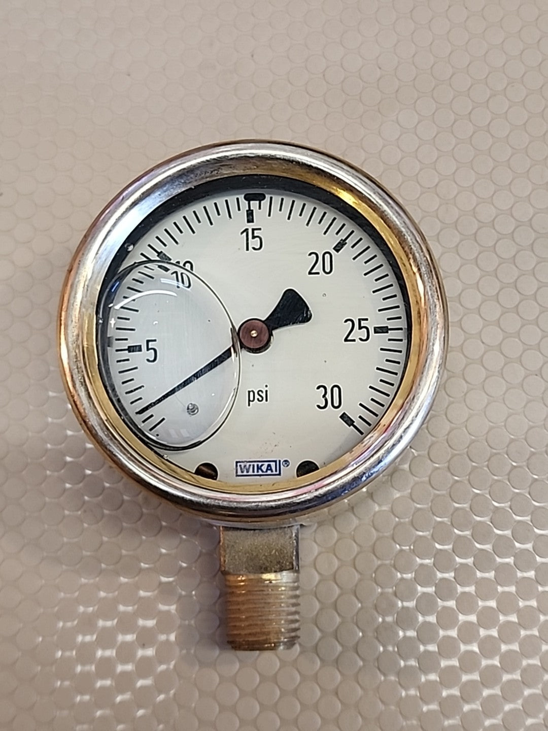 Wika Pressure Gauge 0-30 Psi NPT Connection 