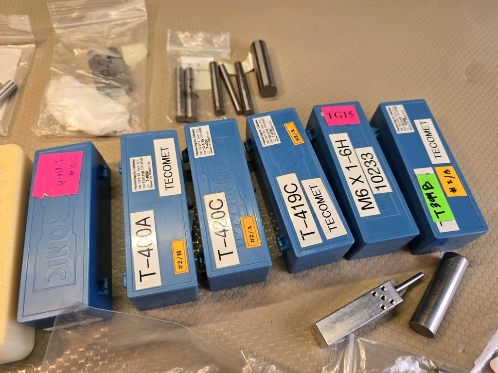 Lot Of Deltronic Pin Plug Gages Some Meyer / Other Brands 