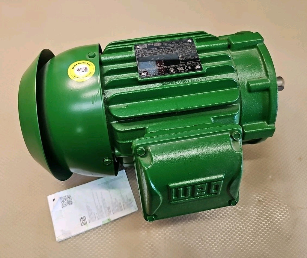 NEW WEG W22 3HP 1760 RPM 182/4TC  3Ph TEFC NEMA Premium Electric Motor te1bfoxon