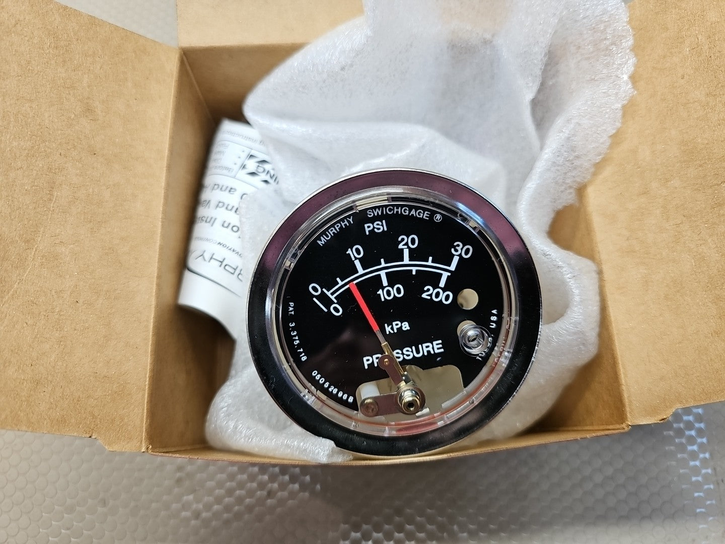 MURPHY A25P-30 PRESSURE SWICHGAGE NEW