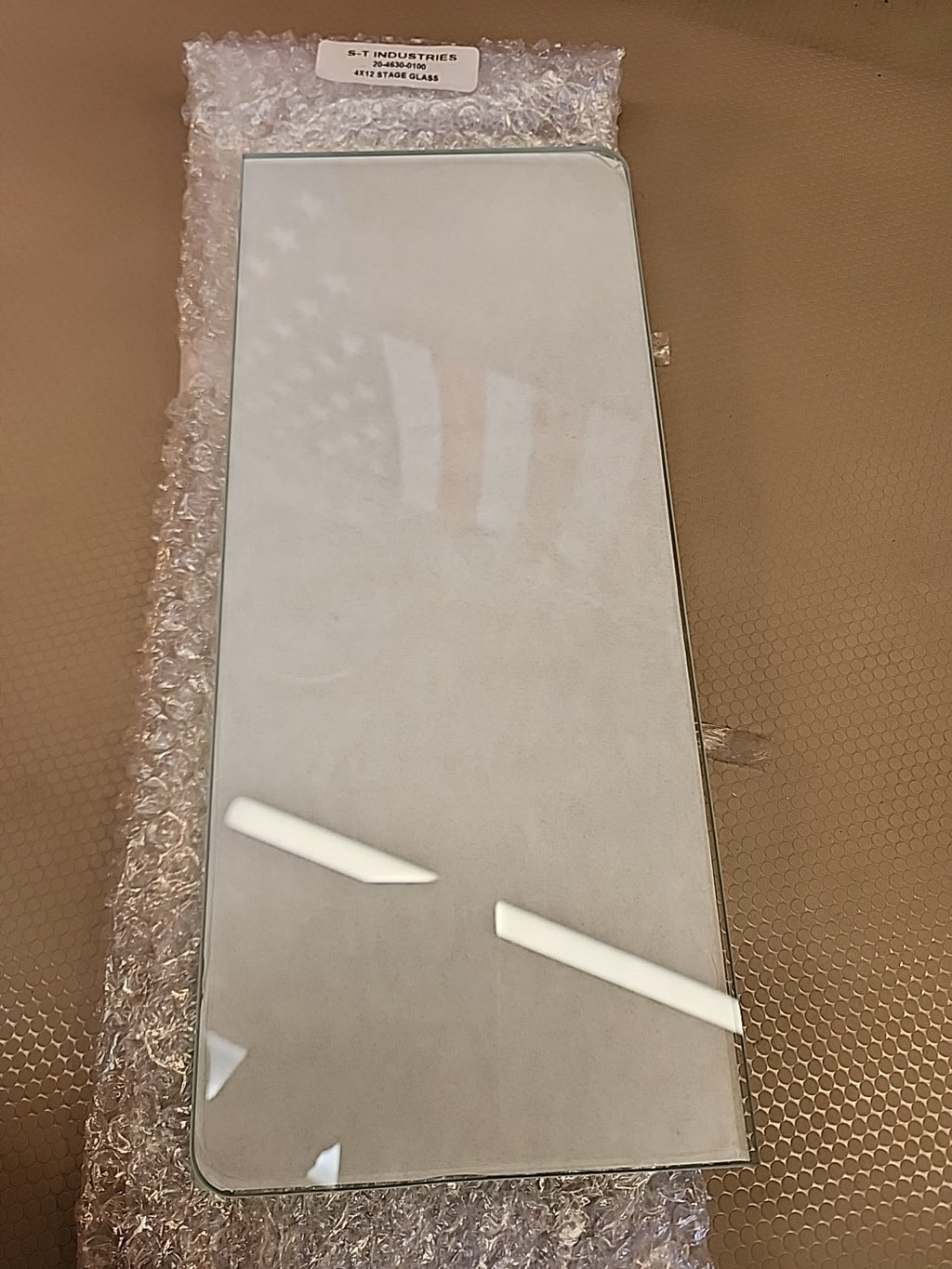ST Industries 20-4630-0100 Stage Glass 4 x 12" new
