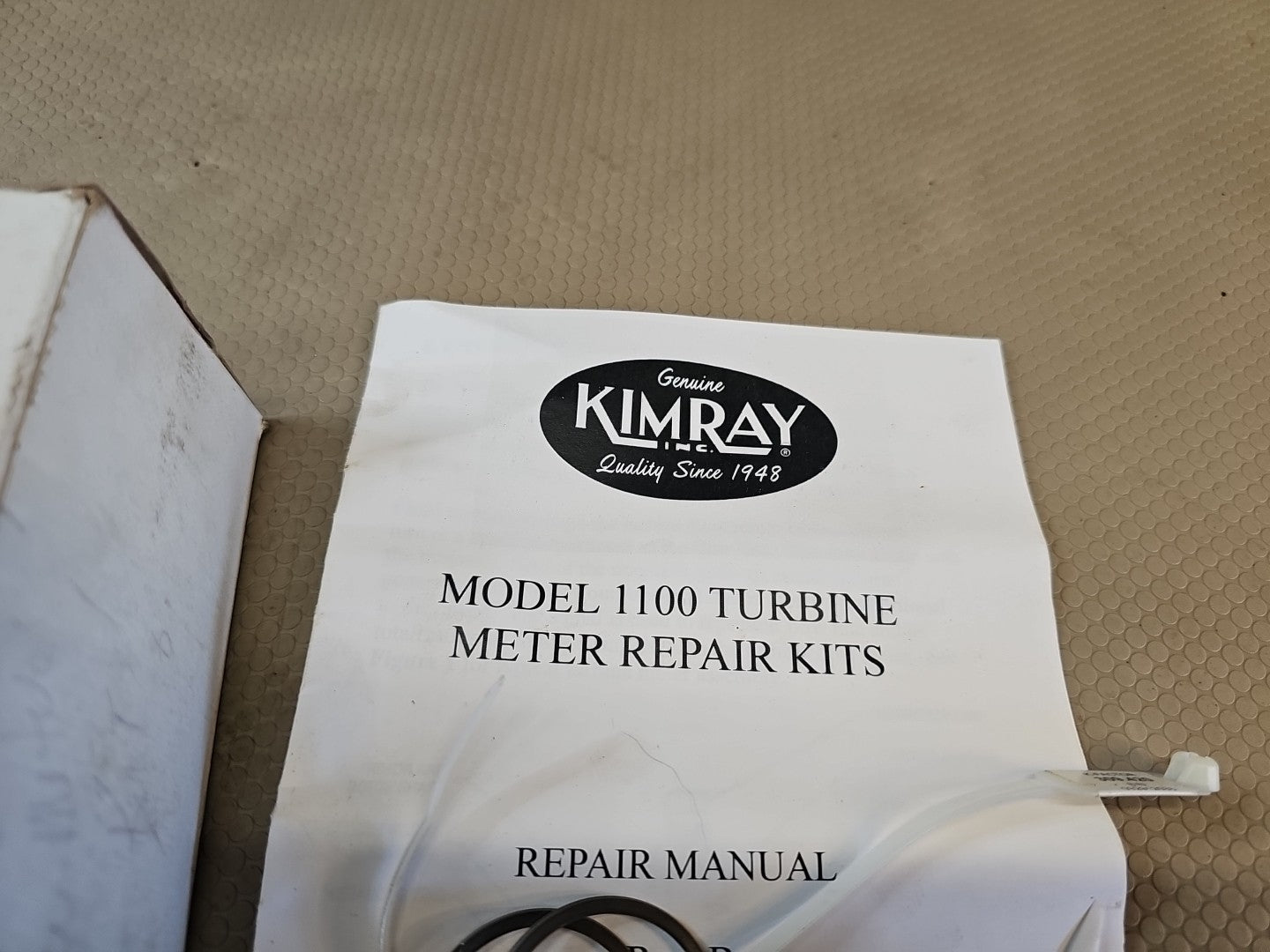 KIMRAY B112rvk 1100  Blade Turbine Meter Model 1100 Repair Kit, BSC1