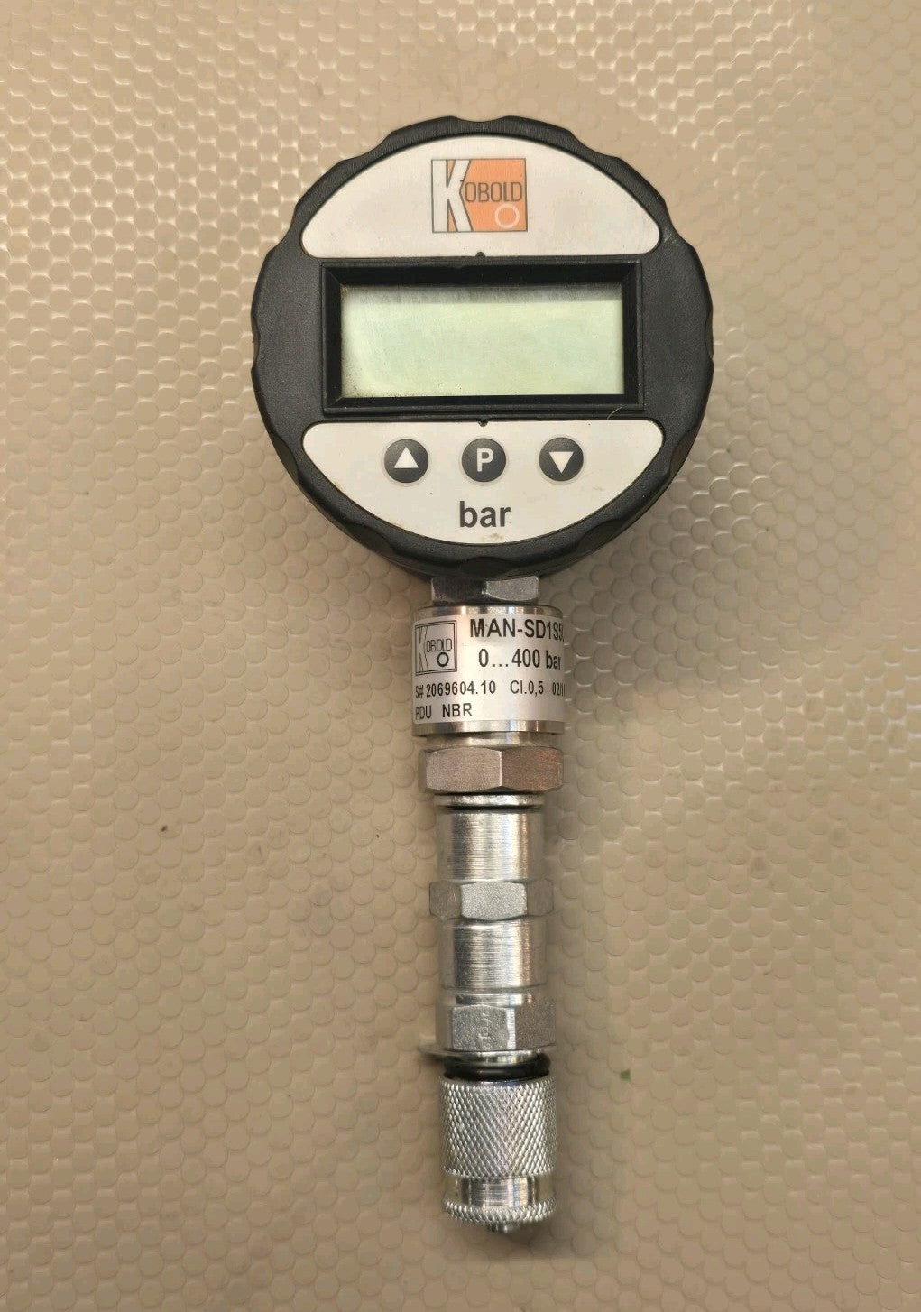 KOBOLD DIGITAL PRESSURE GAUGE man-sd1s5c50  0-400 Bar