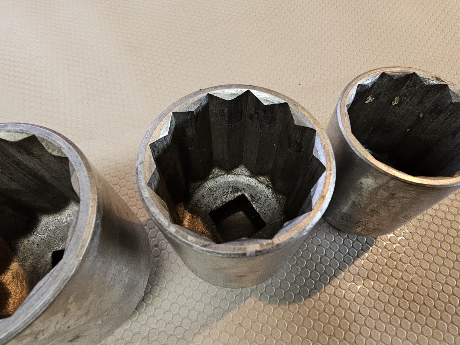 3x Mac Tools 3/4" Drive 2"  12 pt ZP646 1-13/16, 1-9/16 jumbo large Z642 Z582
