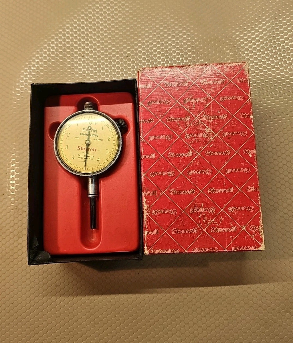 Starrett 25-111 Dial Indicator .0001"-.025" Range – Precision Machinist Tool