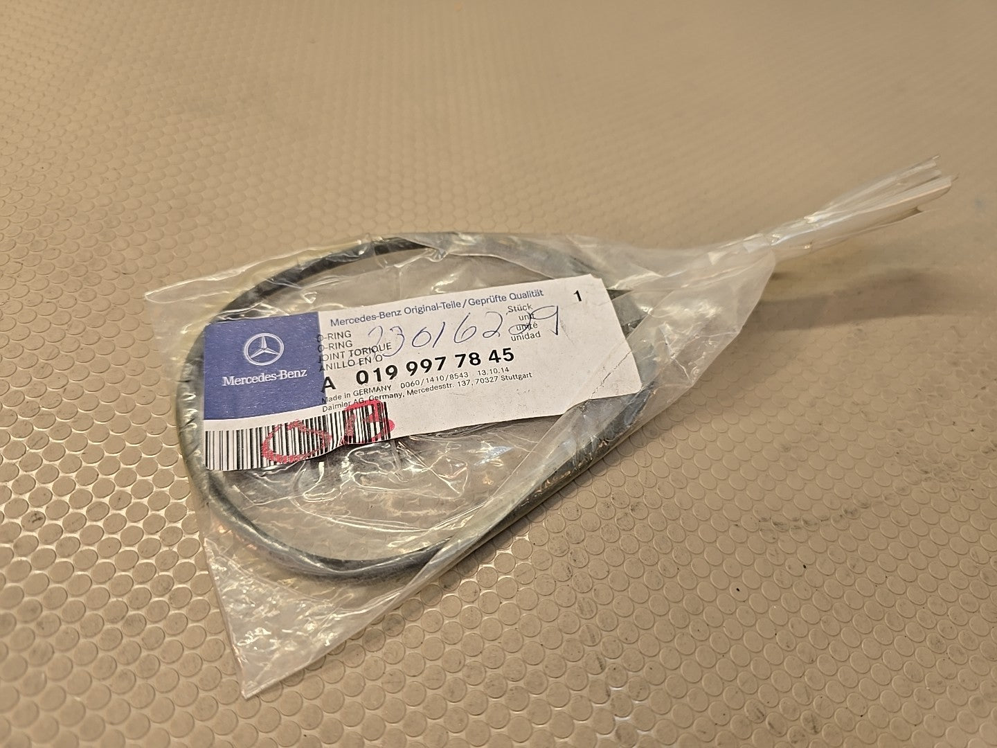 OEM Mercedes‑Benz 0199977845 O‑Ring / Seal Ring Genuine New