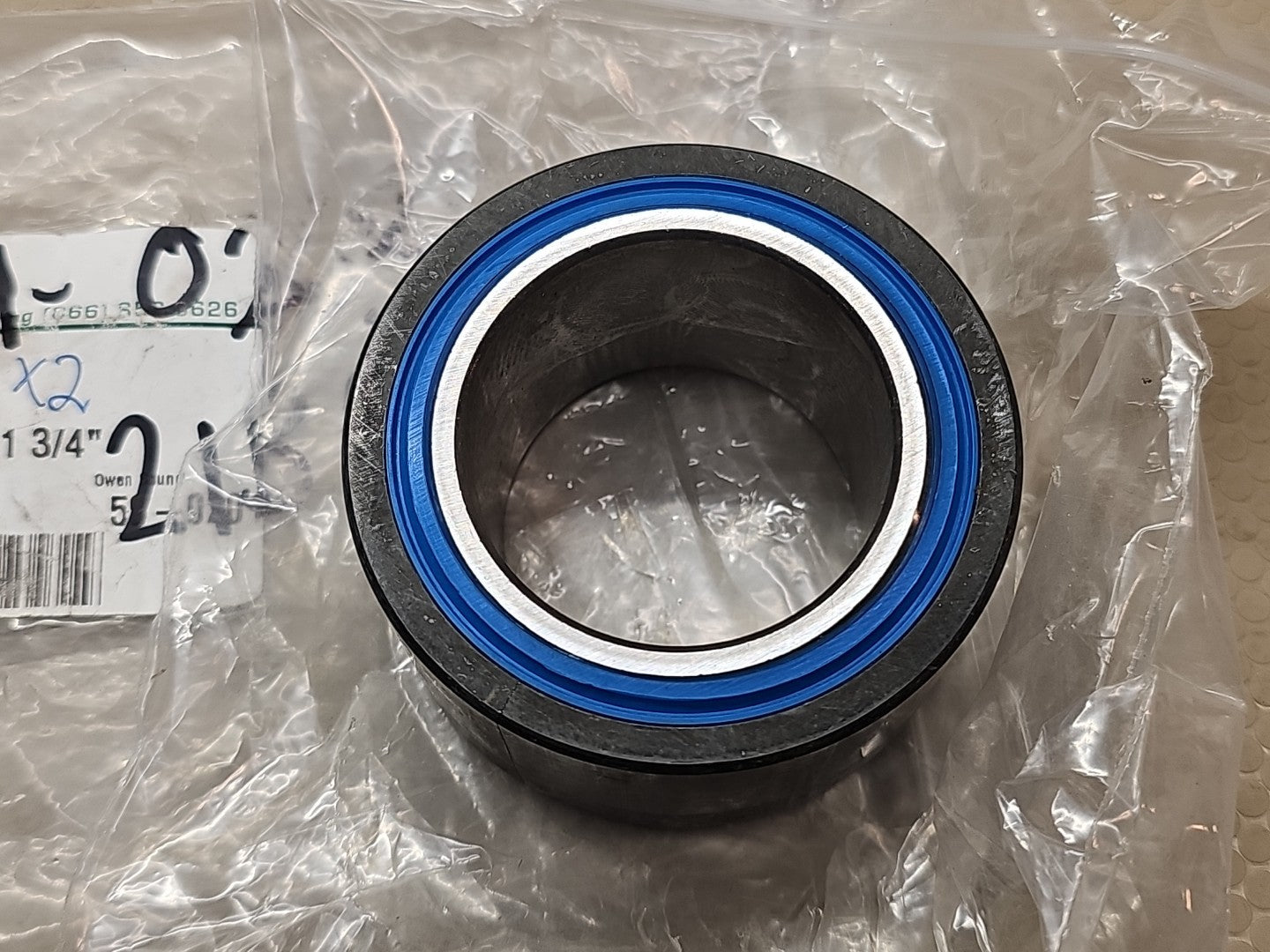 GEZ44ET-2RS Inch Series Steel PTFE Fabric Material Spherical Plain Bearing NEW