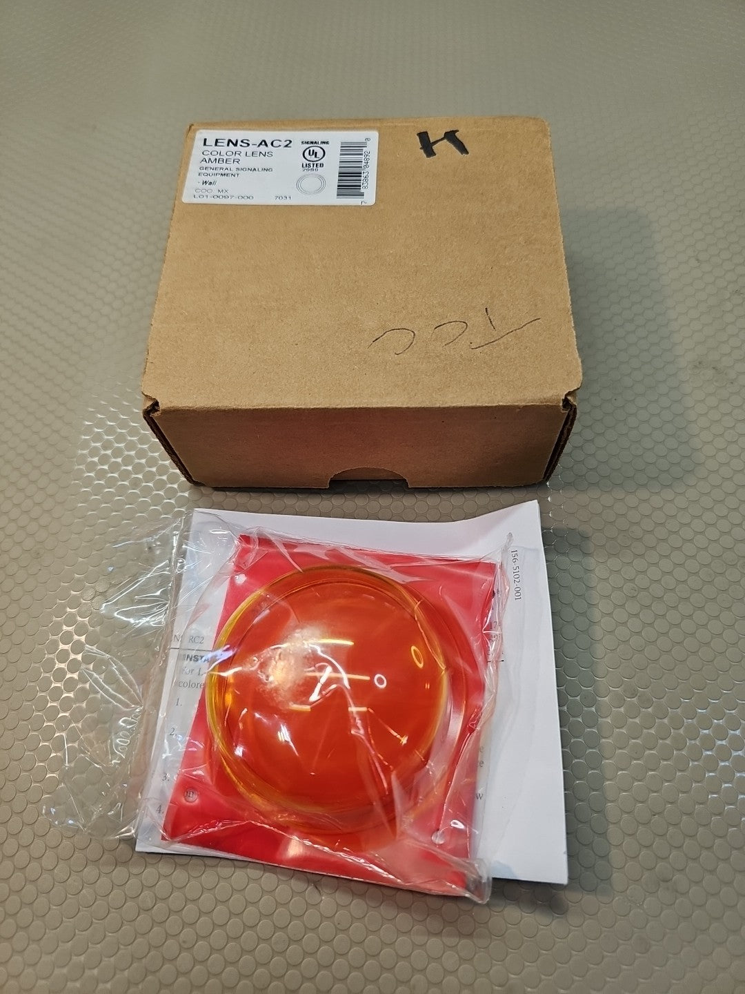 System Sensor LENS-AC2 L-Series Lens for any Indoor Ceiling Mountable Strobes