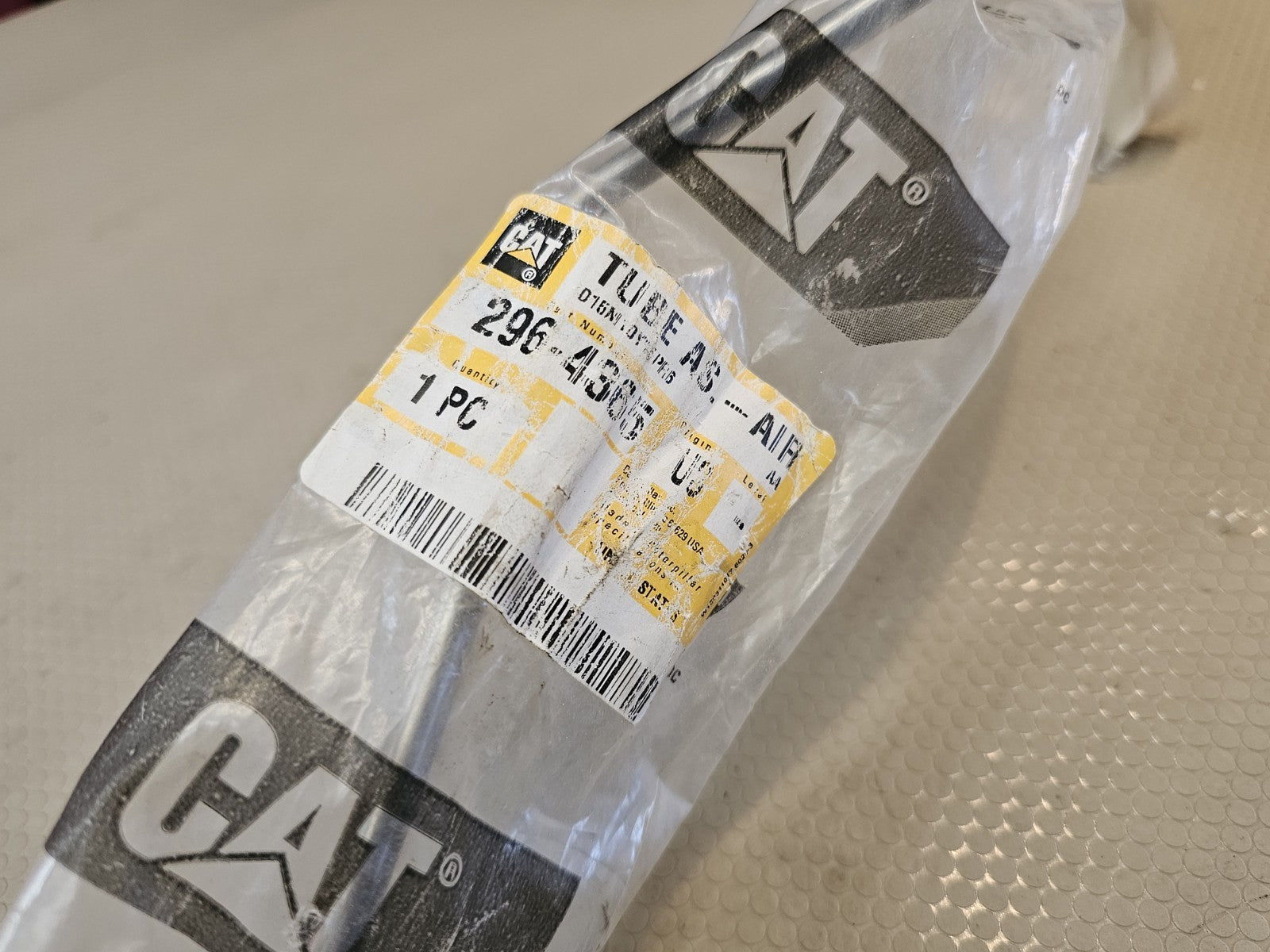 Cat Caterpillar genuine oemcat 296 4365 Tube AC Air 