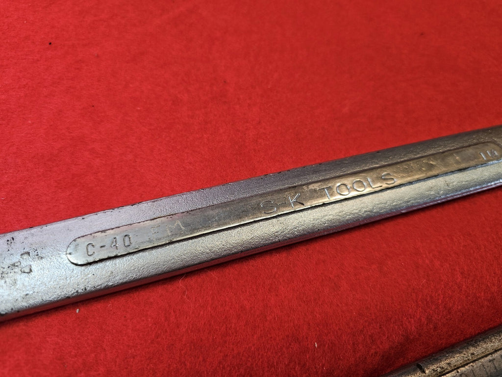 S-K USA Combination Wrench 1-1/4" 12 Pt. SK  1 Inch Long C-40 C-32 LARGE