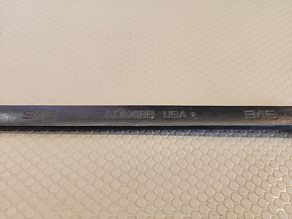 Snap On Tools GOEX18B 9/16 Metric  Combination Wrench 12 Point Industrial