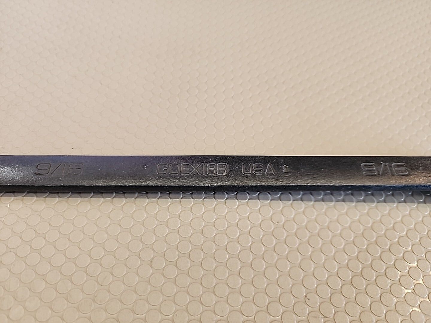 Snap On Tools GOEX18B 9/16 Metric  Combination Wrench 12 Point Industrial