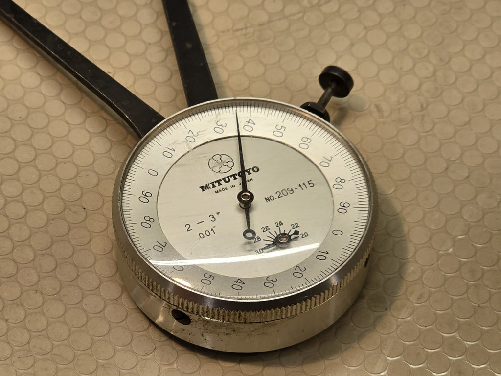 Mitutoyo Japan Inside Dial Caliper Gage 2 - 3” NO. 209-115
