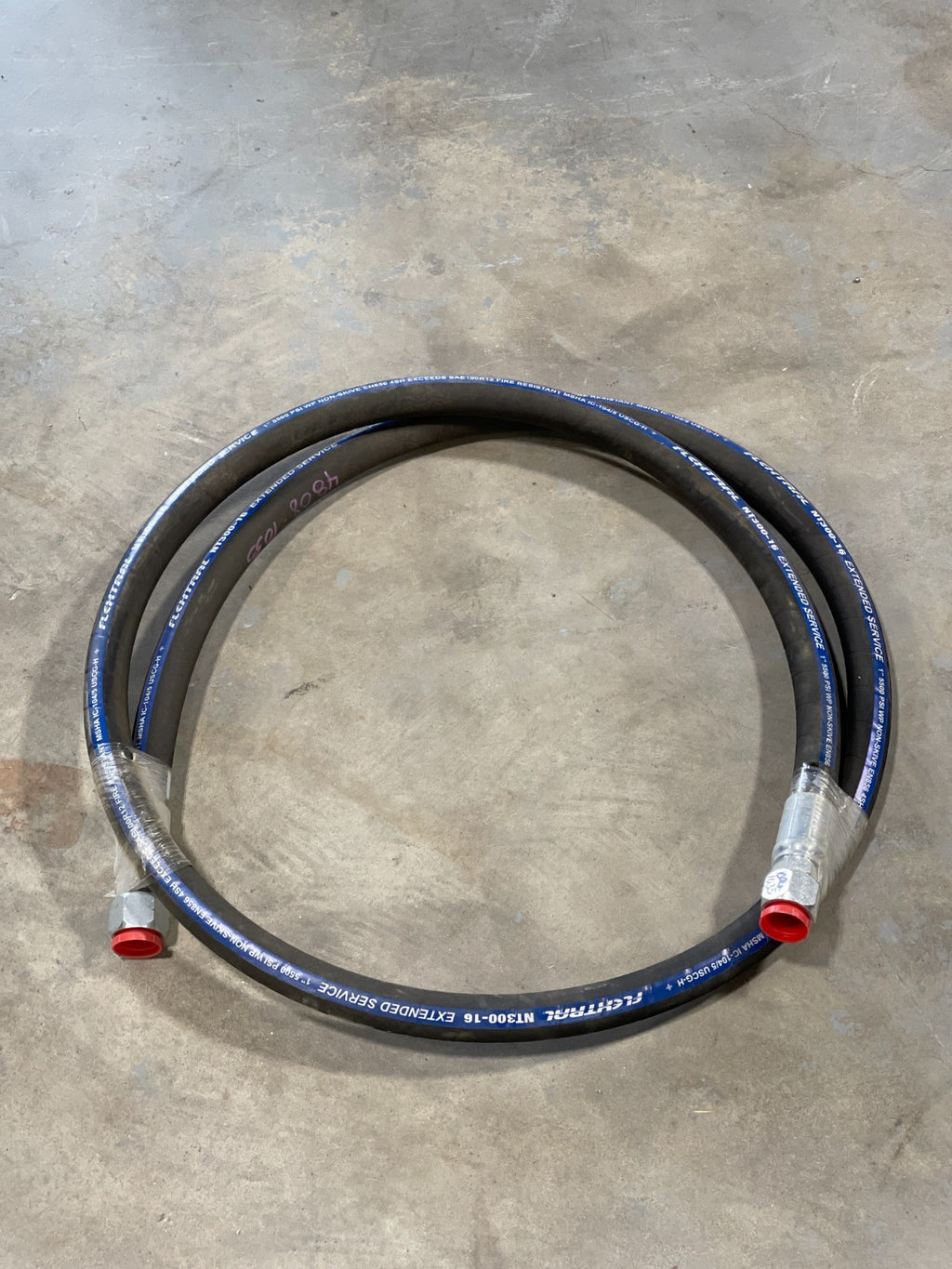 Flextral NT300-16 Hydraulic Hose 1" ID 5000 PSI 11 Ft