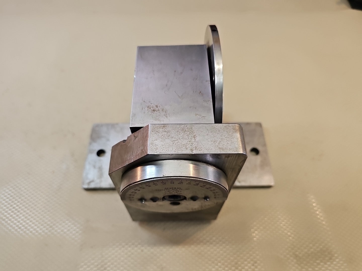 Dual Axis Tilting Table Milling Machinist Angle Plate Adjustable Heavy Duty NICE