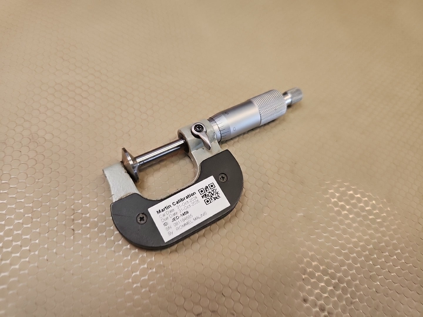 SPI 12-454-5 0-1" DISC MICROMETER