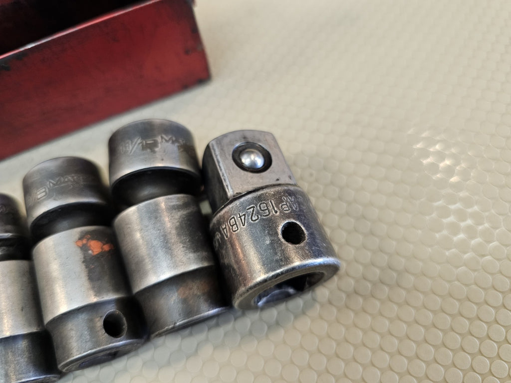 Matco Tools 6 of 7pc 3/8" drive Impact Swivel Socket Set 3/8 - 11/16 SAE 