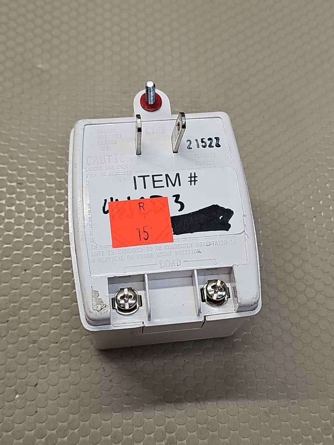 Altronix SEP-2420U-OE6 Plug In Transformer 120 Volt Input 24 Vac output
