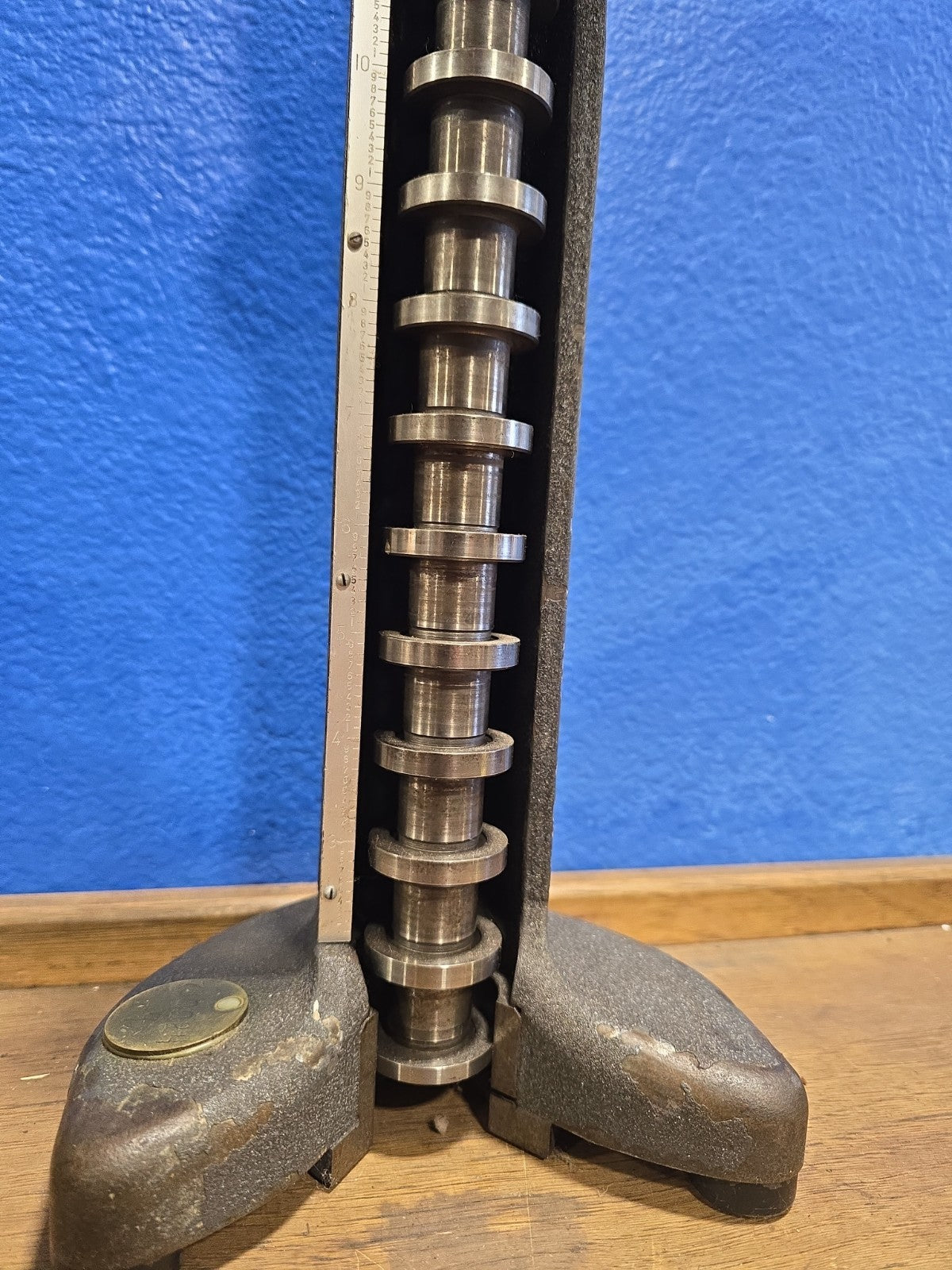CADILLAC GAGE CO.  PLA-CHEK HEIGHT GAUGE MODEL 10129 LARGE 12" 17 TALL 