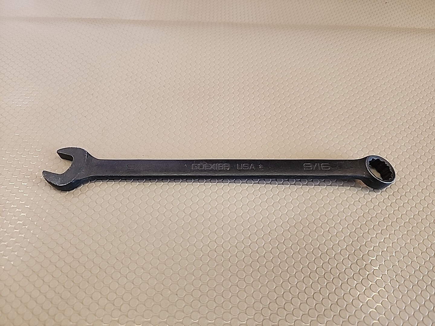 Snap On Tools GOEX18B 9/16 Metric  Combination Wrench 12 Point Industrial