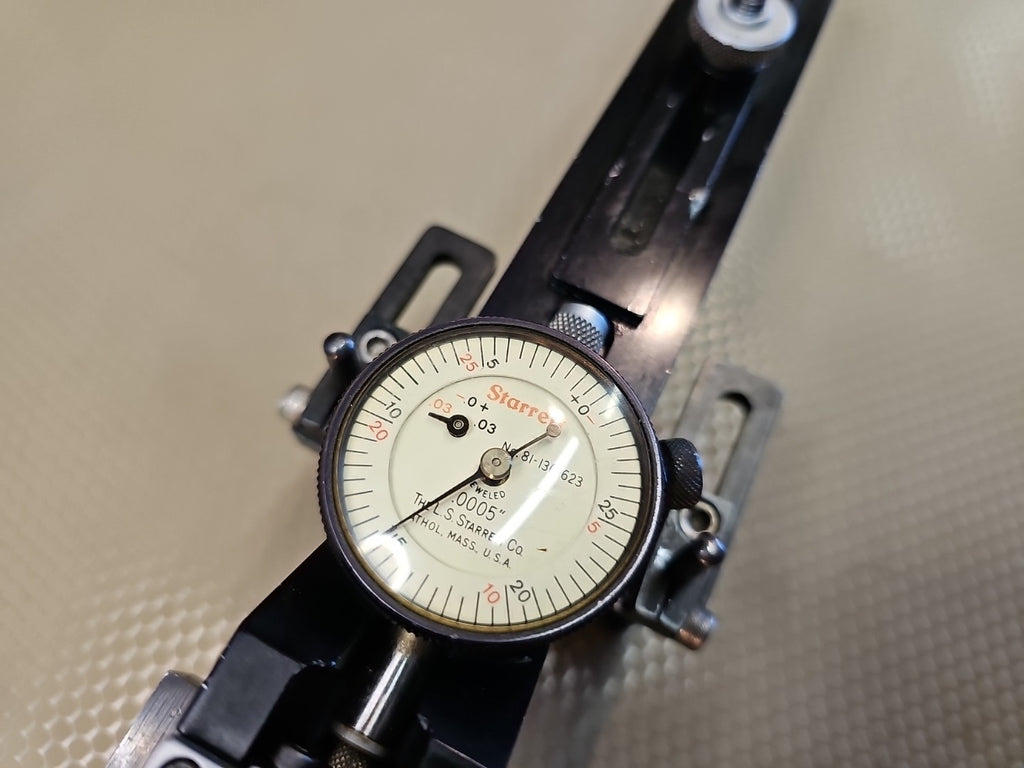 Starrett 1102 1-12" .0005" Shallow Indicator Diameter Gages *CLEAN*