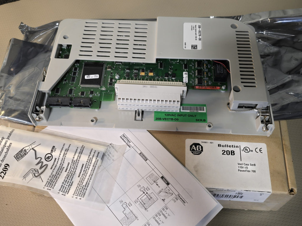 NEW 20BVECTBD0  Allen Bradley AB CAT 20B-VECTB-D0 Powerflex 700 Vector Control 