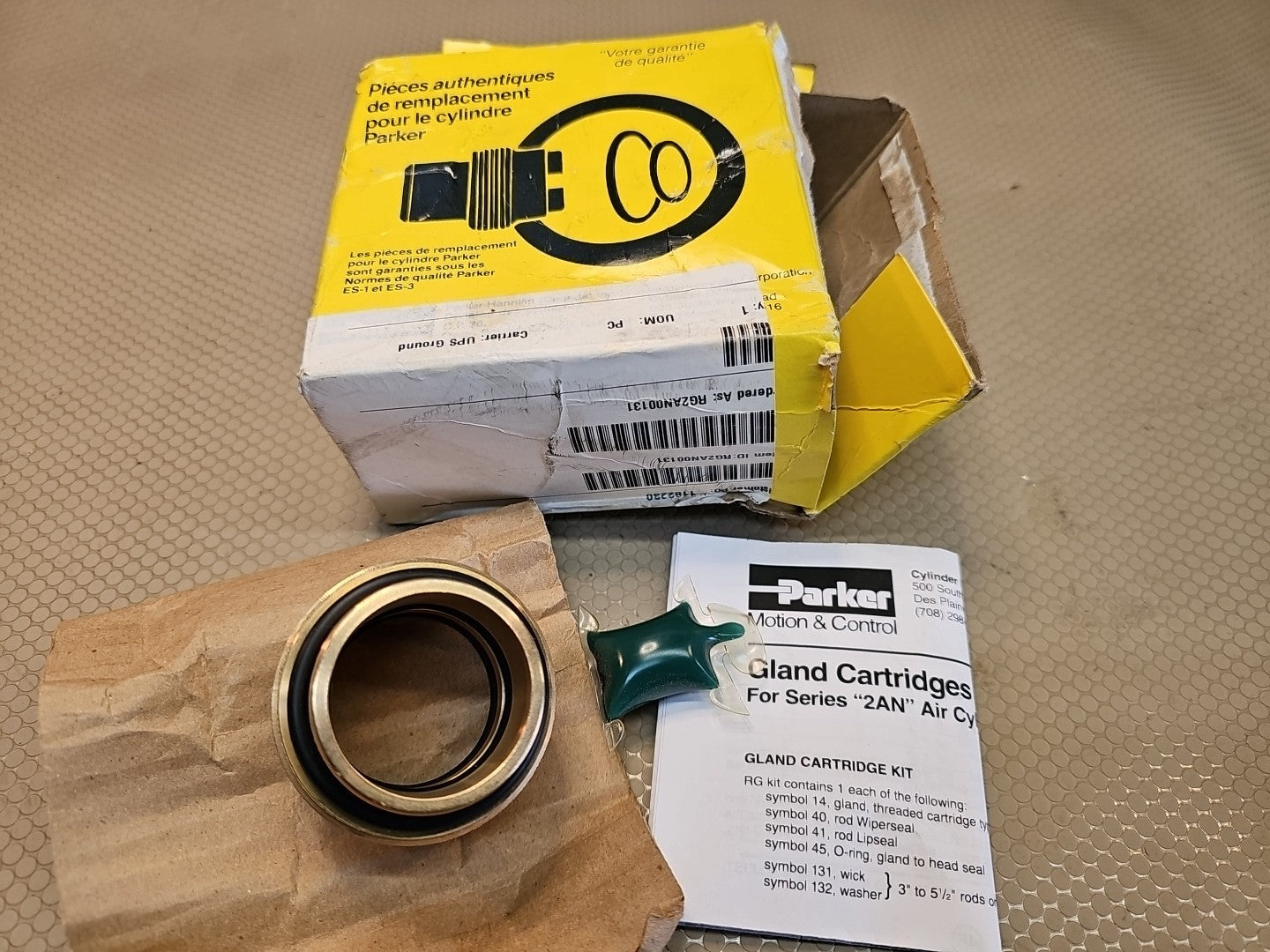 Parker RG2AN00131 Bunan Rod Gland Cartridge Kit 1-3/8in