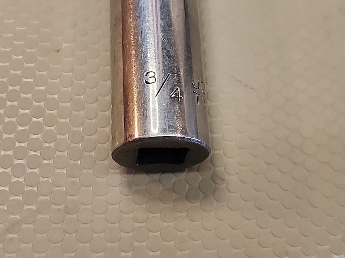 John Deere USA TY3192 3/4" SAE Deep Socket - 3/8" Drive - 12 Point