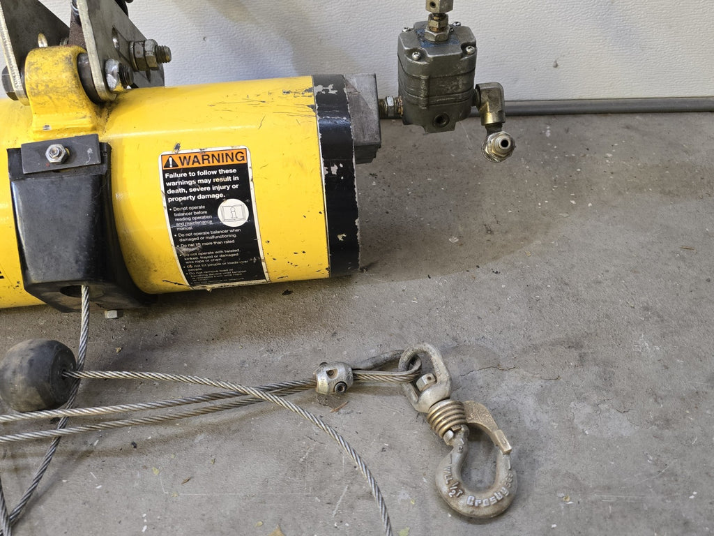 Ingersoll Rand Zimmerman Air Balancer BW015080 Lifting And Balancing Unit 150lb