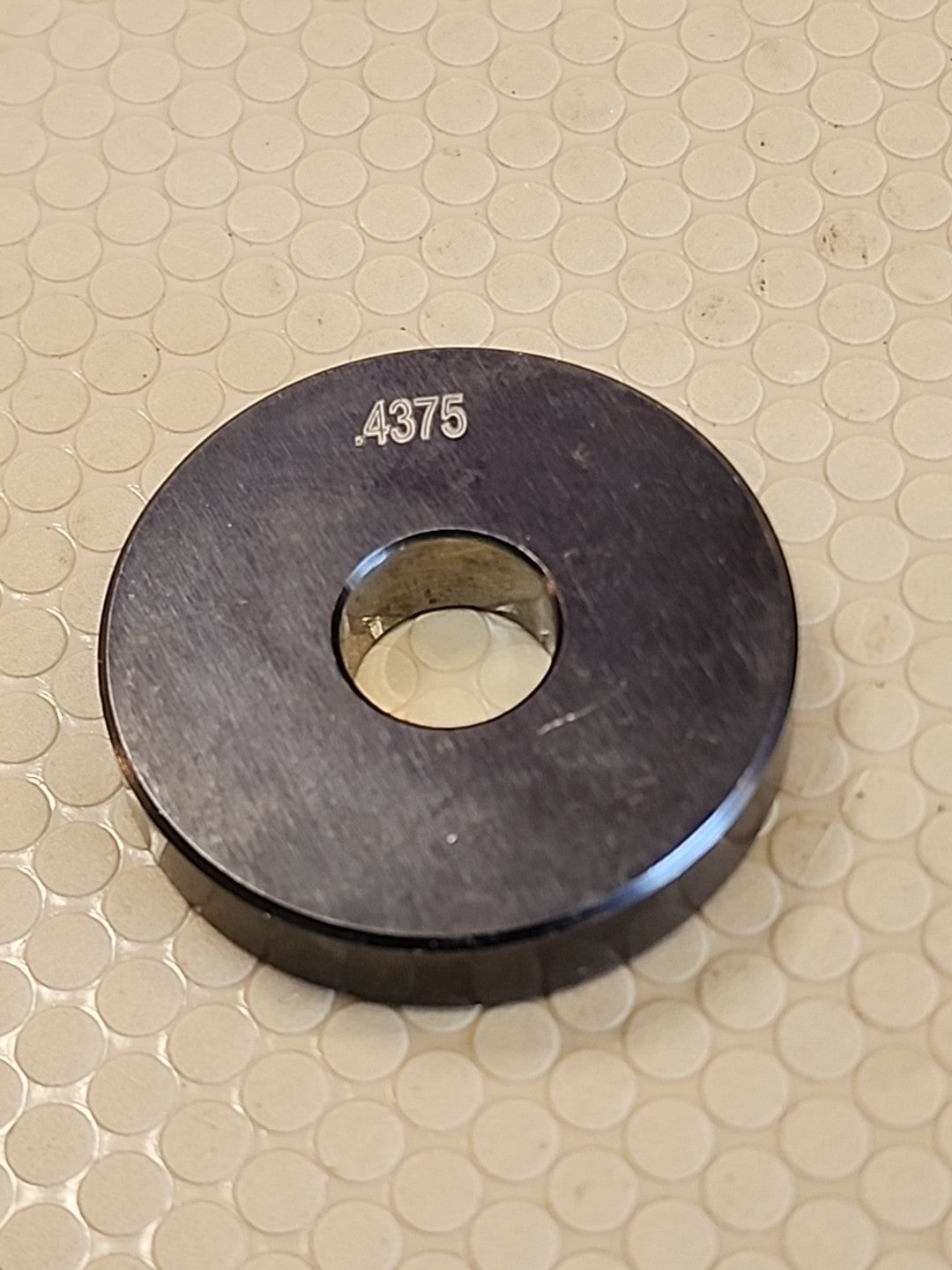 Diatest Ring Gauge Gage Smooth Bore .4375" USA