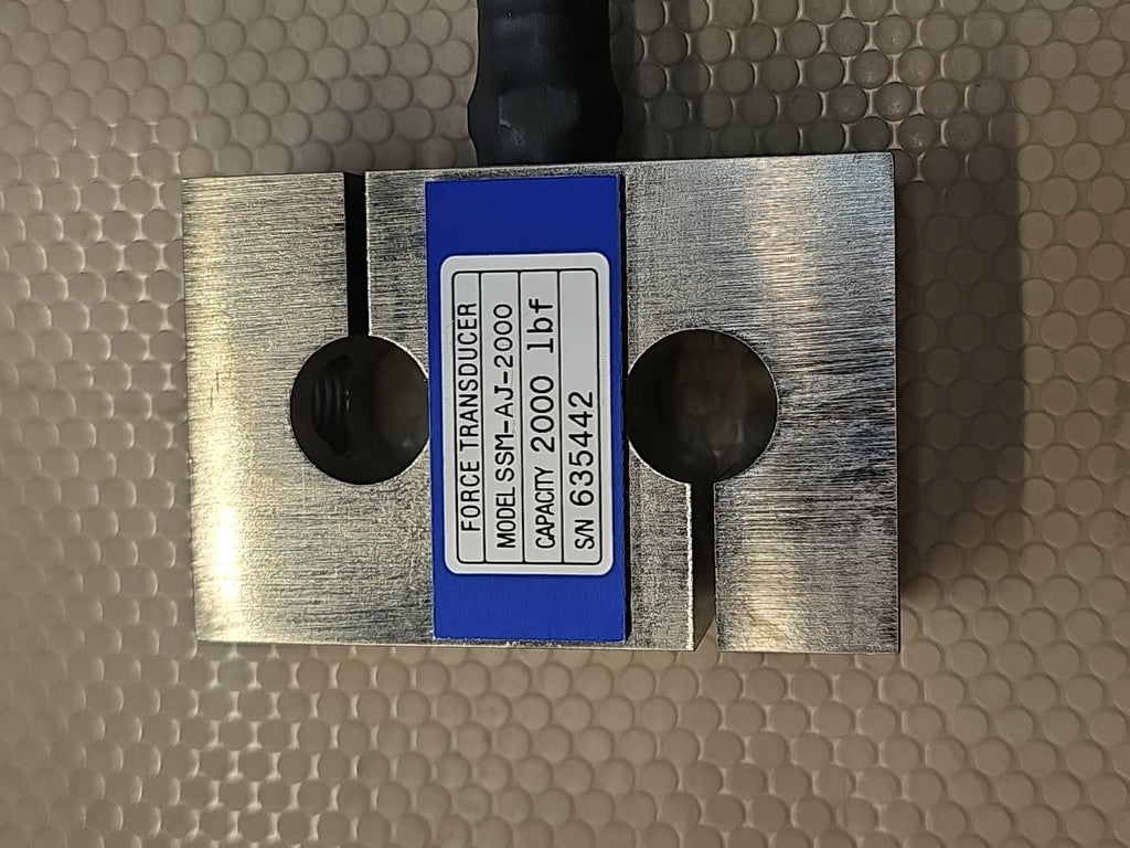 Interface SSM-AJ-2000 Force Transducer | 2000 lbf Capacity | Sealed S-Type Load 