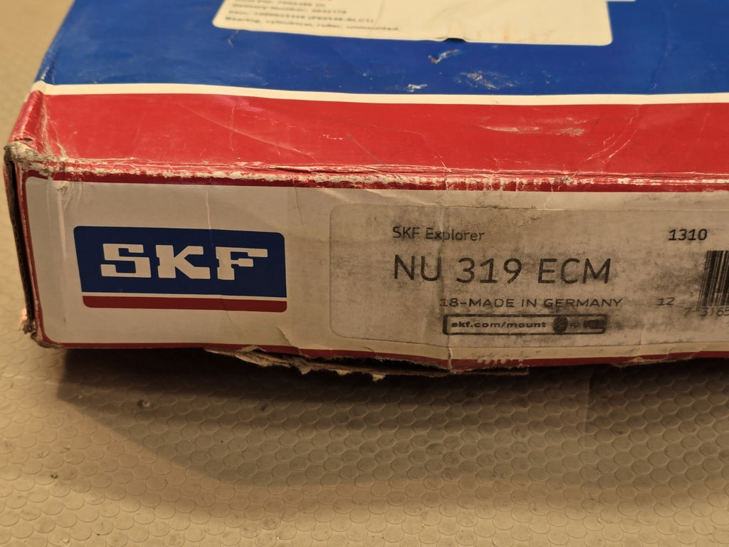 SKF NU 319 ECM Explorer Cylindrical Roller Bearing Made in Germany