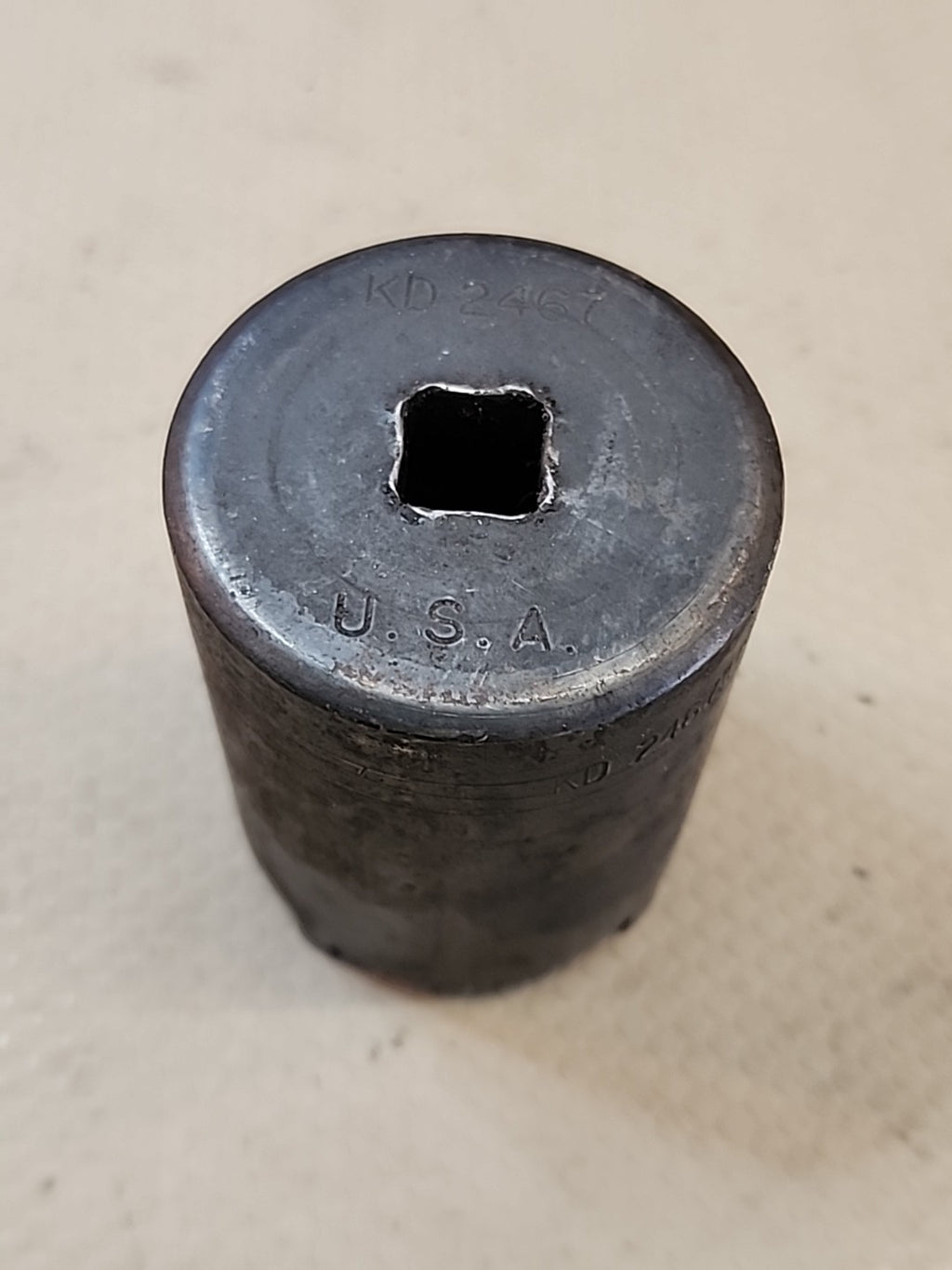 K-D Tools 2467 USA 1/2" Drive 4 Wheel Drive Axle Socket 4 Pin, 2 3/8" Dia KD2467