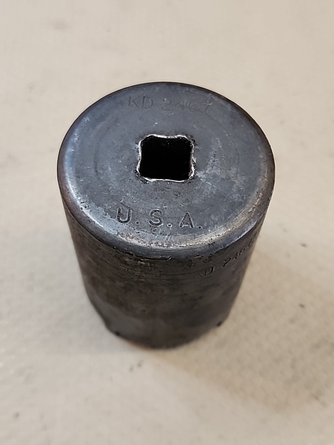 K-D Tools 2467 USA 1/2" Drive 4 Wheel Drive Axle Socket 4 Pin, 2 3/8" Dia KD2467