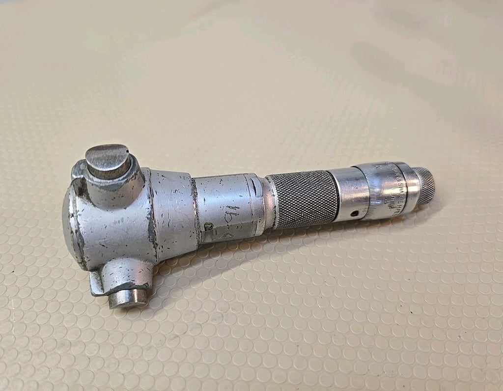 Brown & Sharpe No. 281 Internal Bore Micrometer Range 2.000"- 2.400” Holtest