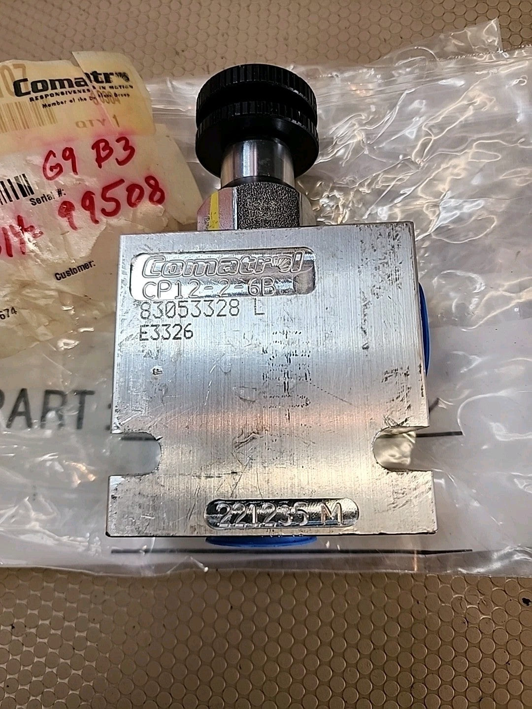 COMATROL 83053328/CP12-2-6B RELIEF 221235 M VALVE