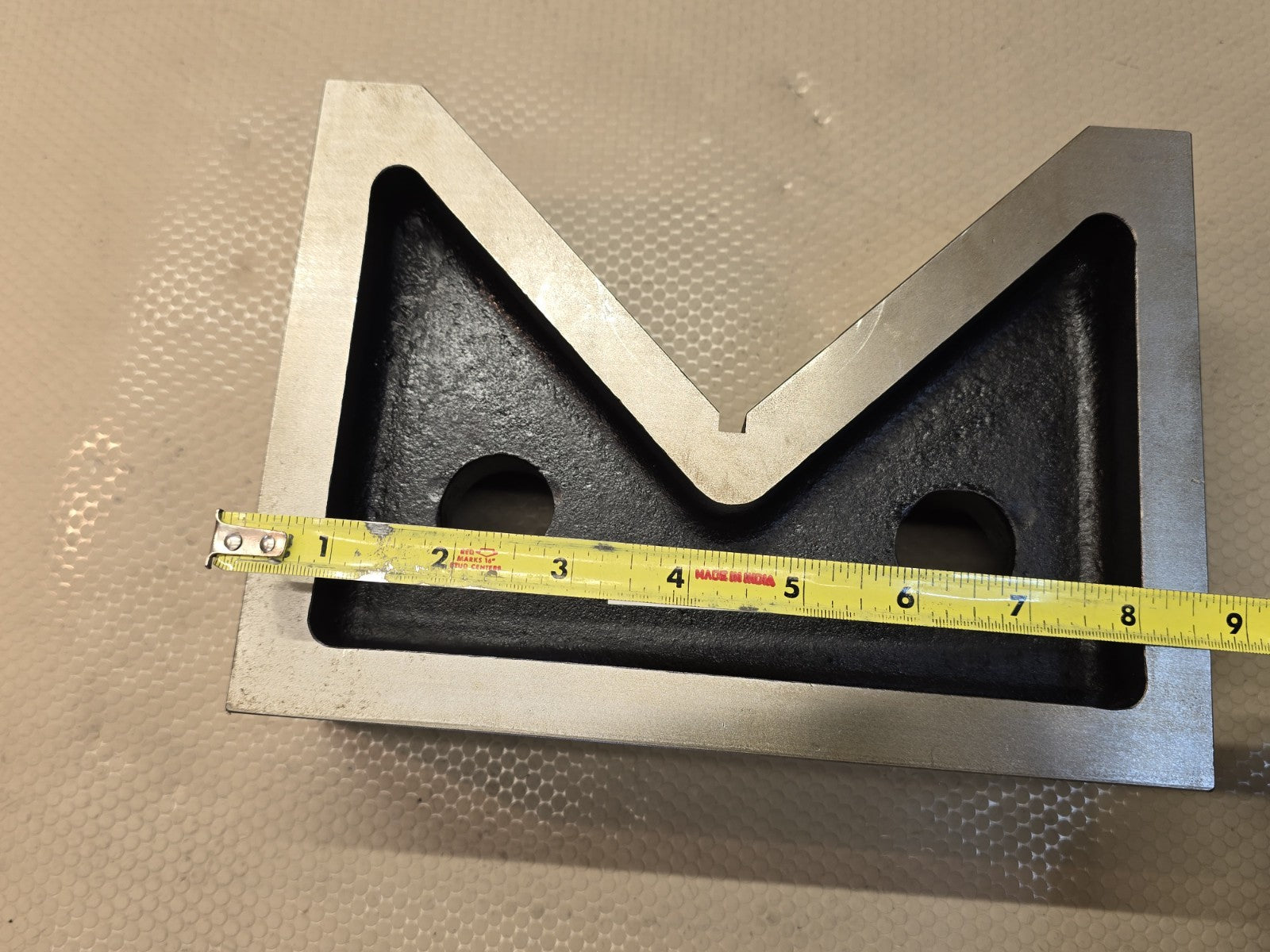 Eclipse Machinist 9" V Block Used Made In England 216 8.5 Inch Or 9 Inch