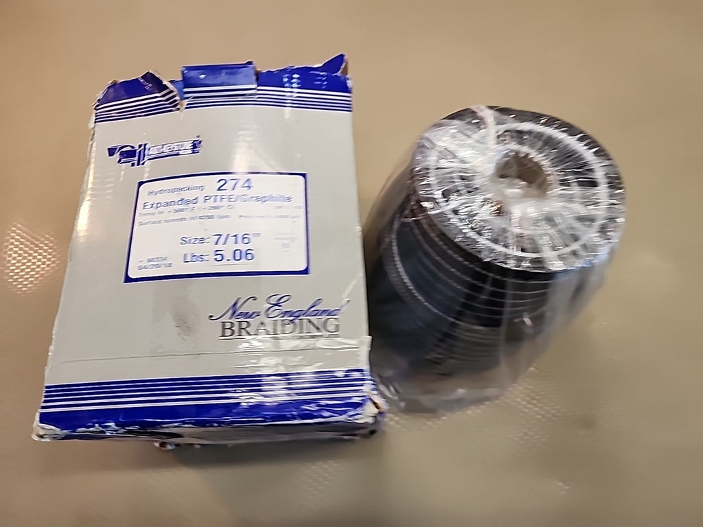 NEW ENGLAND BRAIDING 274. Rope 7/16" LBS 5.06