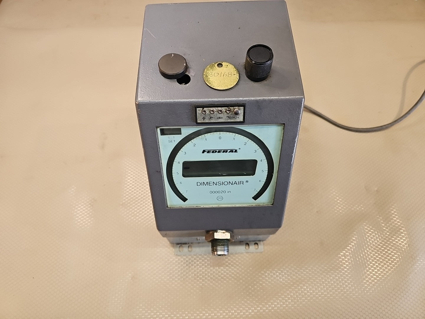 Federal Dimensionair EAG32111 EAG-32111 Two Port C5E Air Gage Gauge .00002" in