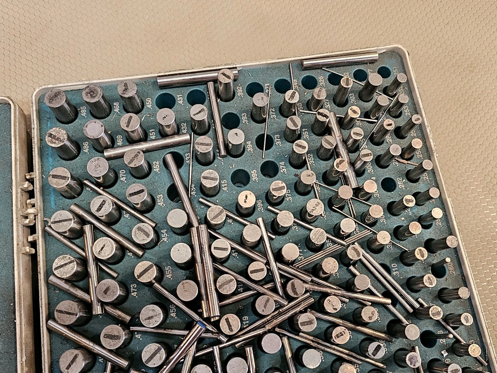 meyer gage pins set M2 class Z minus .251 / .500 + .011 /.250