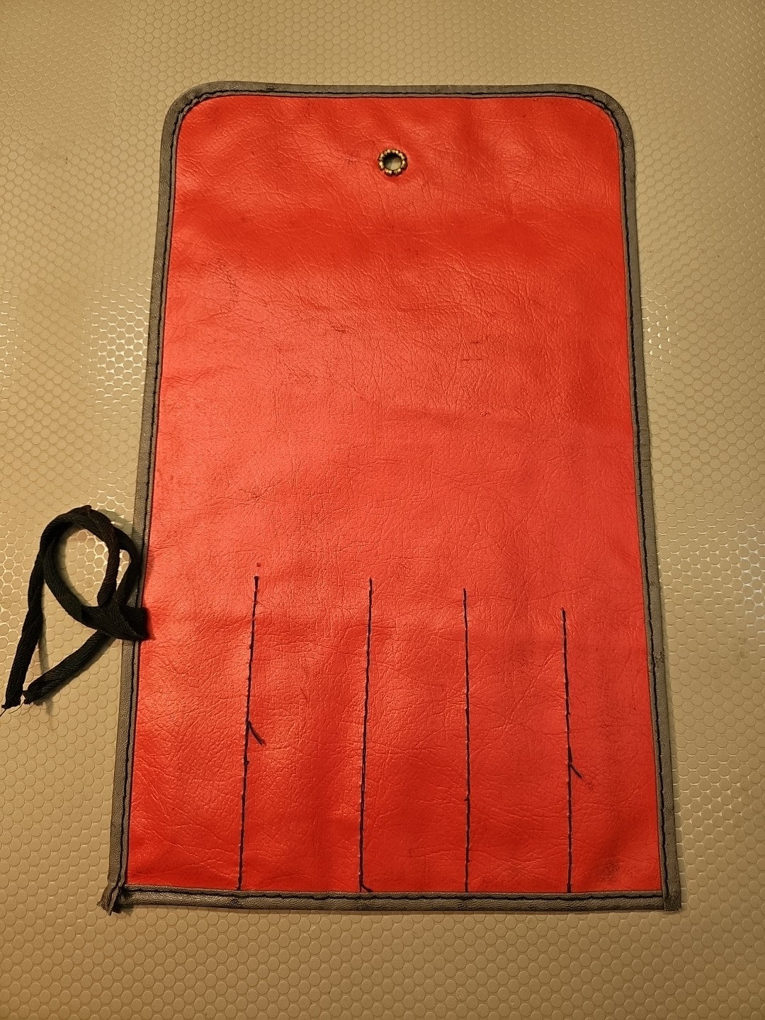 SNAP ON C-50B RED WRENCH  BAG POUCH ROLL 5 POCKETS *VINTAGE & MINT*