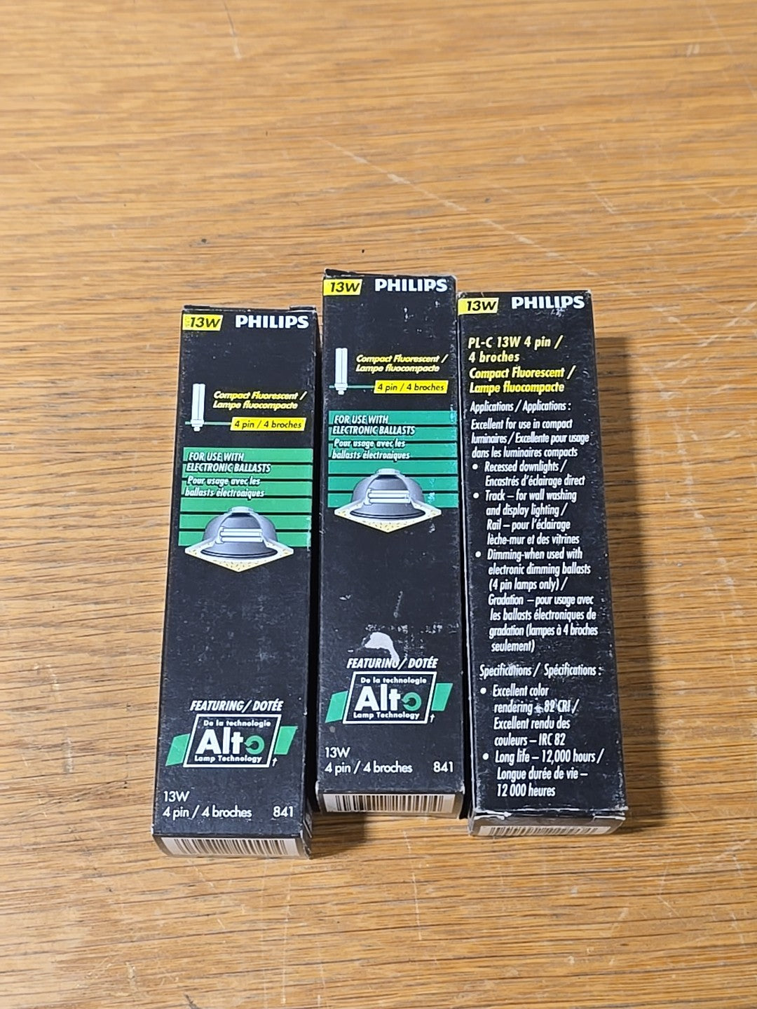 (Case of 3) Philips Lighting 38328-1 - PL-C 13W/841/4P/ALTO - 13 Watt CFL Li...