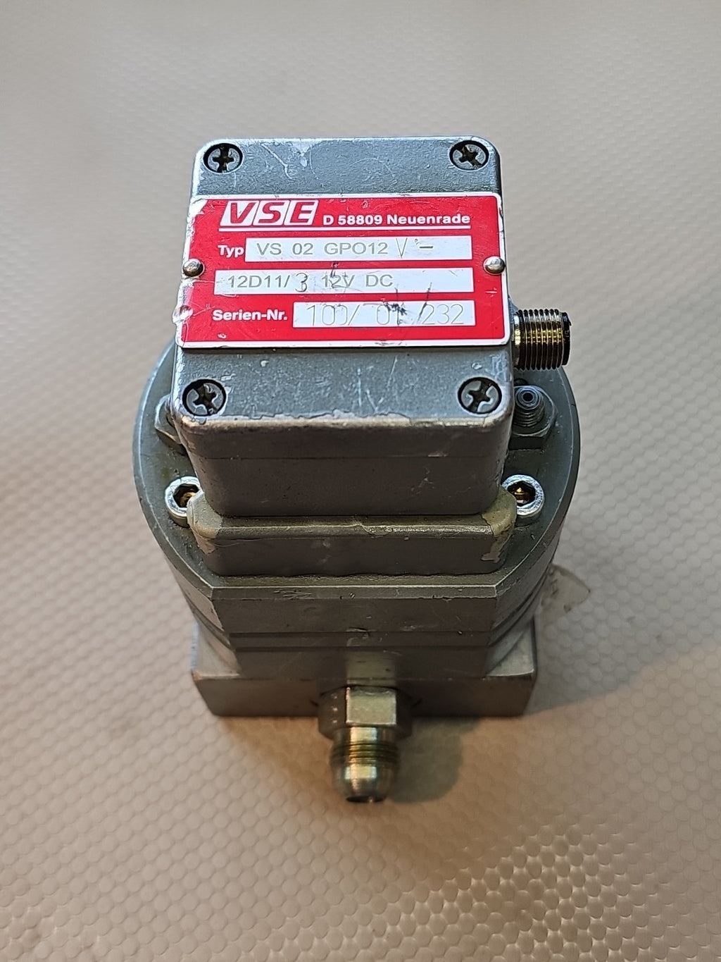 VSE FLow Meter VSO,4 Gp012V-12A11/1 24VDC #4009C124PR4