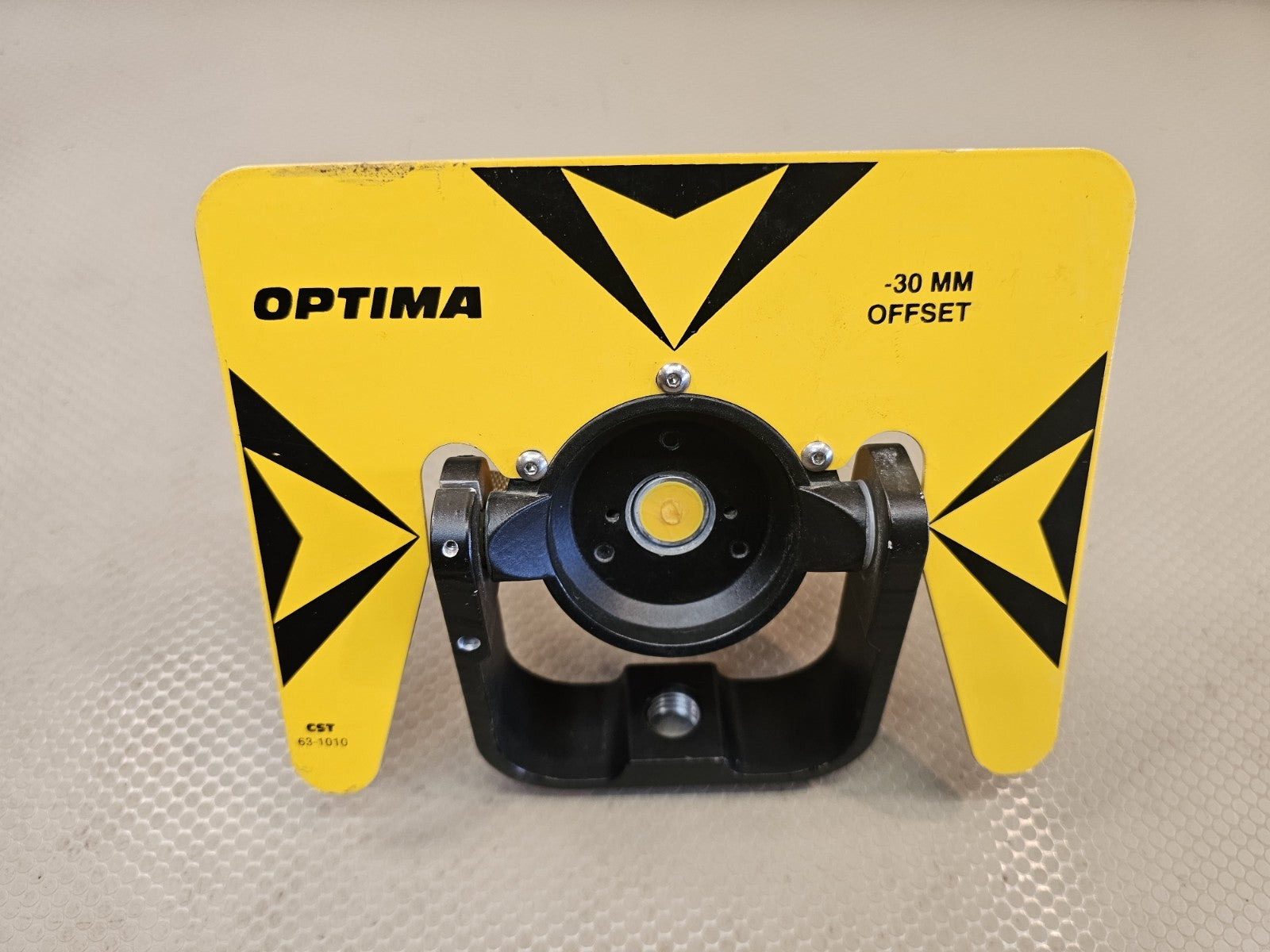 CST/Berger 63-1010 Optima All Metal Prism yellow Made in USA 30mm offset