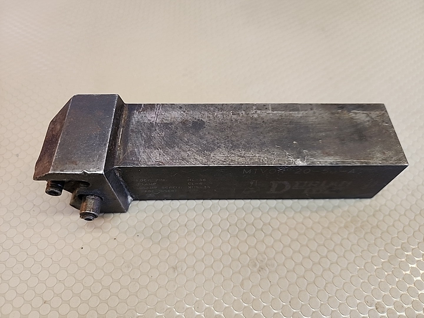Dorian Tool MTVOR-20-5D-A Lathe Tool Holder Indexable Tool Holder  Square USA